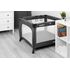 Tarc de joaca 83x83 cm Caretero QUADRA Grafit, Culoare: Gri - poza 6 - ExclusivMAG.ro