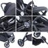 Carucior Leclerc Magic Fold Plus Sand, Culoare: Crem - poza 7 - ExclusivMAG.ro