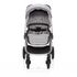 Carucior Zopa Move Silver Grey/Silver, Culoare: Gri,poza 3  - ExclusivMAG.ro Carucior Zopa Move Silver Grey/Silver, Culoare: Gri,poza 3