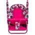 Leagan pentru copii, Top Kids, pentru interior si exterior, Pink Flowers, Culoare: Roz,poza 2