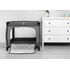 Tarc de joaca 83x83 cm Caretero QUADRA Grafit, Culoare: Gri - poza 7 - ExclusivMAG.ro