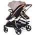 Carucior gemeni Chipolino Duo Smart 2 in 1 humus, Culoare: Crem - poza 9 - ExclusivMAG.ro