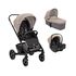 Carucior multifunctional 3 in 1 Joie Chrome Mushroom, Culoare: Crem