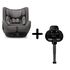 Scaun auto rotativ i-Size Nuna TODL Next Granite, 40-105 cm + Baza Isofix Next i-Size  - ExclusivMAG.ro