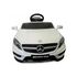 Masinuta electrica cu telecomanda, roti EVA, scaun piele Mercedes GLA45 - Alb, Culoare: Alb, Capacitate acumulator: 12V,poza 3