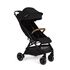 Carucior ultracompact cu pliere automata Nuna TRVL Caviar, Culoare: Negru  - ExclusivMAG.ro