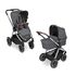 Carucior 2 in 1 Samba Asphalt Diamond ABC Design, Culoare: Gri/Negru