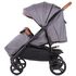 Carucior gemeni Chipolino Passo Doble platinum, Culoare: Gri - poza 6 - ExclusivMAG.ro
