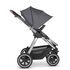 Carucior 2 in 1 Samba Asphalt Diamond ABC Design, Culoare: Gri/Negru,poza 8