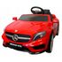 Masinuta electrica cu telecomanda, roti EVA, scaun piele Mercedes GLA45 - Rosu, Culoare: Rosu, Capacitate acumulator: 12V,poza 4