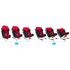 Scaun auto 0-36 kg cu Isofix Ricokids Spinway Pro 7111 Rosu - poza 4 - ExclusivMAG.ro