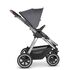 Carucior 2 in 1 Samba Asphalt Diamond ABC Design, Culoare: Gri/Negru,poza 6