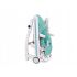 Scaun de masa cu roti Ricokids Tugo - Turcoaz, Culoare: Turquoise,poza 6