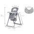 Scaun de masa Kidwell Ami Grey, Culoare: Gri,poza 10