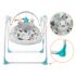 Leagan electric cu muzica Ricokids 7326 - Turcoaz, Culoare: Turquoise,poza 5