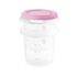 Set 2 Recipiente Plastic 250 ml cu Gentuta izoterma Rose Miniland, Culoare: Roz, Cantitate: 250ml,poza 5