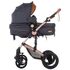 Carucior Chipolino Camea 3 in 1 anthracite, Culoare: Gri/Negru,poza 4