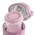 Set 2 Recipiente Plastic 250 ml cu Gentuta izoterma Rose Miniland, Culoare: Roz, Cantitate: 250ml,poza 4