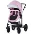 Carucior Chipolino Camea 3 in 1 blush, Culoare: Roz,poza 3