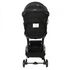 Carucior sport Coto Baby Tulipo Leaf, Culoare: Negru - poza 4 - ExclusivMAG.ro