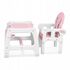 Scaun de masa 5 in 1 Ricokids Sinco - Roz, Culoare: Roz,poza 4  - ExclusivMAG.ro Scaun de masa 5 in 1 Ricokids Sinco - Roz, Culoare: Roz,poza 4