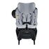 Scaun auto BeSafe iZi Turn M i-Size - Peak Mesh, Culoare: Gri deschis, Grupa: 61-105cm (4luni - 4ani) - poza 3 - ExclusivMAG.ro
