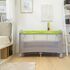Patut pliant 2 nivele Juju Sleepy Baby, Freddie Fox, Culoare: Verde, Dimensiuni: 120x60,poza 5