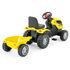 Tractor cu pedale si remorca Micromax MMX Galben, Culoare: Galben - poza 5 - ExclusivMAG.ro