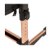 Patut co-sleeper BabyGo Vivaldi Gold, Culoare: Negru, Dimensiuni: 80x50,poza 3