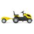 Tractor cu pedale si remorca Micromax MMX Galben, Culoare: Galben - poza 6 - ExclusivMAG.ro