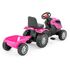 Tractor cu pedale si remorca Micromax MMX Roz, Culoare: Roz - poza 5 - ExclusivMAG.ro
