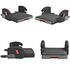 Scaun auto pliabil Beaba Pureseat Fix Isofix Black, Culoare: Negru, Grupa: 15-36kg (4 ani - 12 ani),poza 6