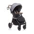 Carucior sport cu roti gonflabile (max. 22 Kg) 4Baby STINGER AIR Gri Deschis, Culoare: Gri deschis - poza 3 - ExclusivMAG.ro