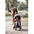 Carucior sport cu roti gonflabile (max. 22 Kg) 4Baby STINGER AIR Gri Deschis, Culoare: Gri deschis - poza 7 - ExclusivMAG.ro