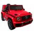 Masinuta electrica cu telecomanda, roti EVA, scaun piele Mercedes G63 Rosu, Culoare: Rosu,poza 2