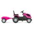 Tractor cu pedale si remorca Micromax MMX Roz, Culoare: Roz - poza 6 - ExclusivMAG.ro