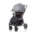 Carucior sport cu roti gonflabile (max. 22 Kg) 4Baby STINGER AIR Gri Deschis, Culoare: Gri deschis - poza 2 - ExclusivMAG.ro