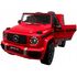 Masinuta electrica cu telecomanda, roti EVA, scaun piele Mercedes G63 Rosu, Culoare: Rosu,poza 3