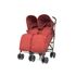 Carucior sport pentru gemeni 4Baby TWINS Rosu - poza 2 - ExclusivMAG.ro