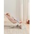 Balansoar Balance Soft, Pearly Pink/White, Mesh BabyBjorn, Culoare: Roz,poza 3