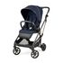 Carucior 3 in 1 Peg Perego Vivace, Lounge, Pagoda, 0 - 22 kg, Blue Shine, Culoare: Albastru,poza 3
