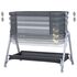 Patut Co-Sleeper Chipolino Pretty Close anthracite, Culoare: Gri,poza 3
