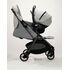 Carucior ultracompact Parcel Signature Oyster, Culoare: Gri deschis - poza 6 - ExclusivMAG.ro