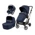 Carucior 3 in 1 Peg Perego Vivace, Lounge, Pagoda, 0 - 22 kg, Blue Shine, Culoare: Albastru