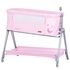Patut Co-Sleeper Chipolino Pretty Close blush, Culoare: Roz,poza 5
