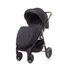 Carucior sport cu roti gonflabile (max. 22 Kg) 4Baby STINGER AIR Negru, Culoare: Negru,poza 2