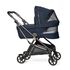 Carucior 3 in 1 Peg Perego Vivace, Lounge, Pagoda, 0 - 22 kg, Blue Shine, Culoare: Albastru,poza 4
