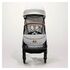 Carucior ultracompact Parcel Signature Oyster, Culoare: Gri deschis - poza 2 - ExclusivMAG.ro