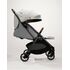 Carucior ultracompact Parcel Signature Oyster, Culoare: Gri deschis - poza 3 - ExclusivMAG.ro
