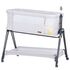 Patut Co-Sleeper Chipolino Pretty Close platinum, Culoare: Gri deschis - poza 5 - ExclusivMAG.ro